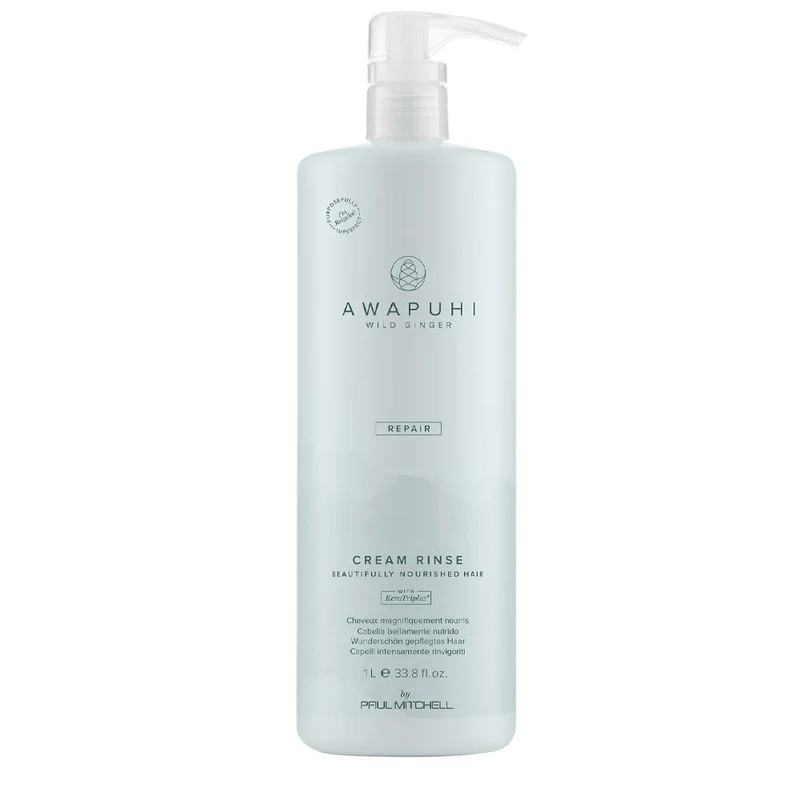 Paul Mitchell Awapuhi Wild Ginger Cream Rinse 1000ml - après-shampoing hydratant quotidien