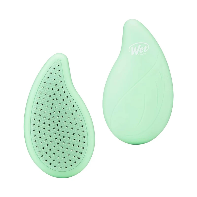 WetBrush Pro Go Green Palm Detangler Green Tea Tree Oil - brosse démêlante