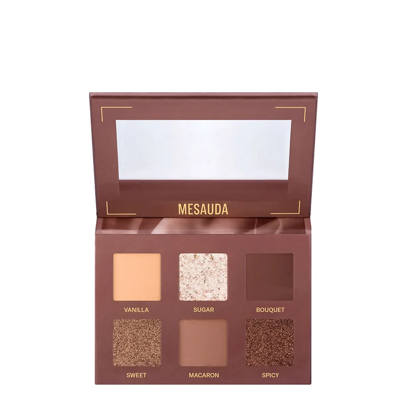 Mesauda Beauty Bare Harmony Palette 204 Delicious Rose 6gr - palette de 6 ombres à paupières