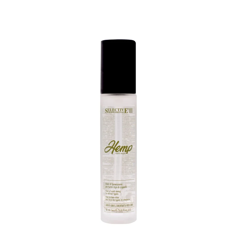 Selective Professional Hemp Elixir 50ml - elixir capillaire nourrissant et domptant