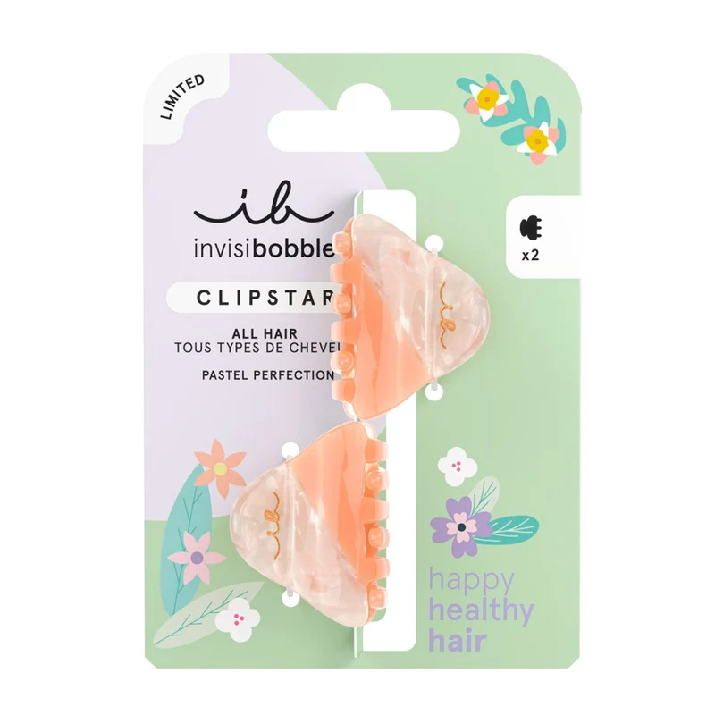 Invisibobble Clipstar Easter Pastel Perfection 2pcs. - pinces à cheveux