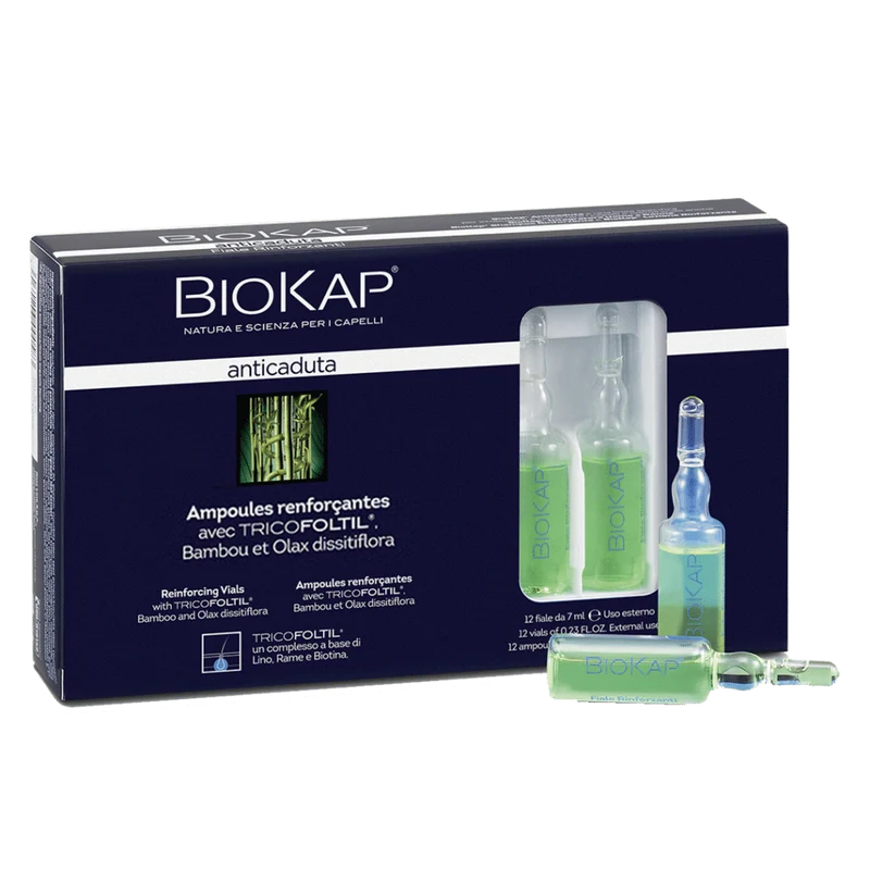 Cure renforçantes anti chute-12 ampoules-Biokap