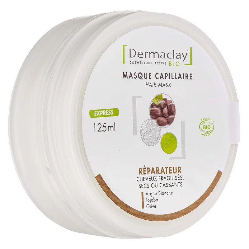 Masque capillaire réparateur-125ml-Dermaclay