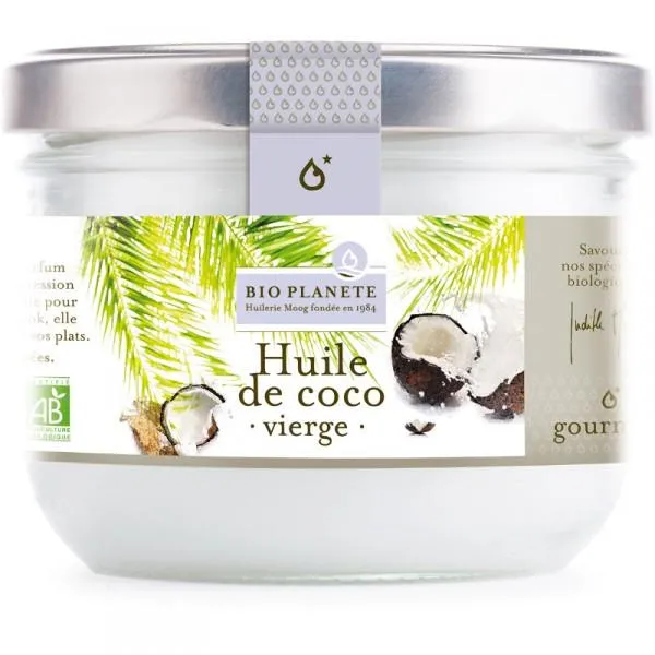 Huile de coco vierge Bio - 200 ml-Bio planète
