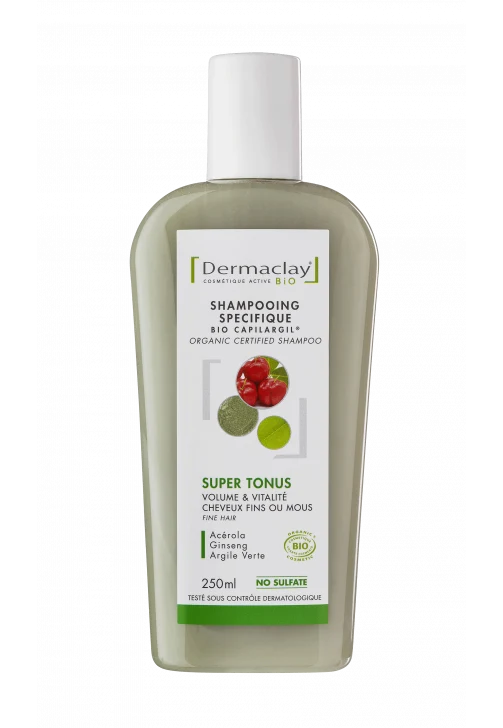 Shampoing Bio Super Tonus-250 ml-Dermaclay