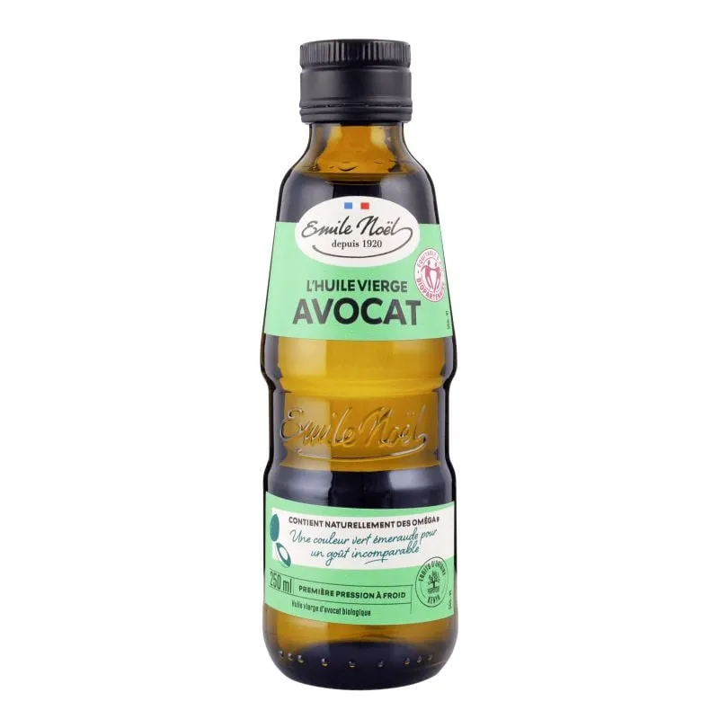 Huile d'Avocat Bio-250ml-Emile Noël