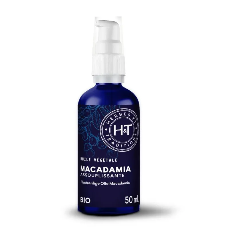 Huile de Macadamia Bio-50ml-Herbes et Traditions