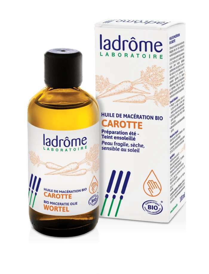 Huile de macération de carotte bio-100ml-Ladrôme