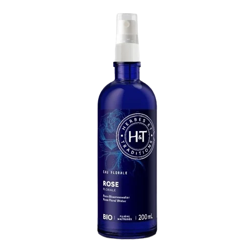 Eau florale de rose bio-200ml-Herbes et Traditions