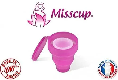 Stérilisateur cup menstruelle et Boîte de rangement-Misscup