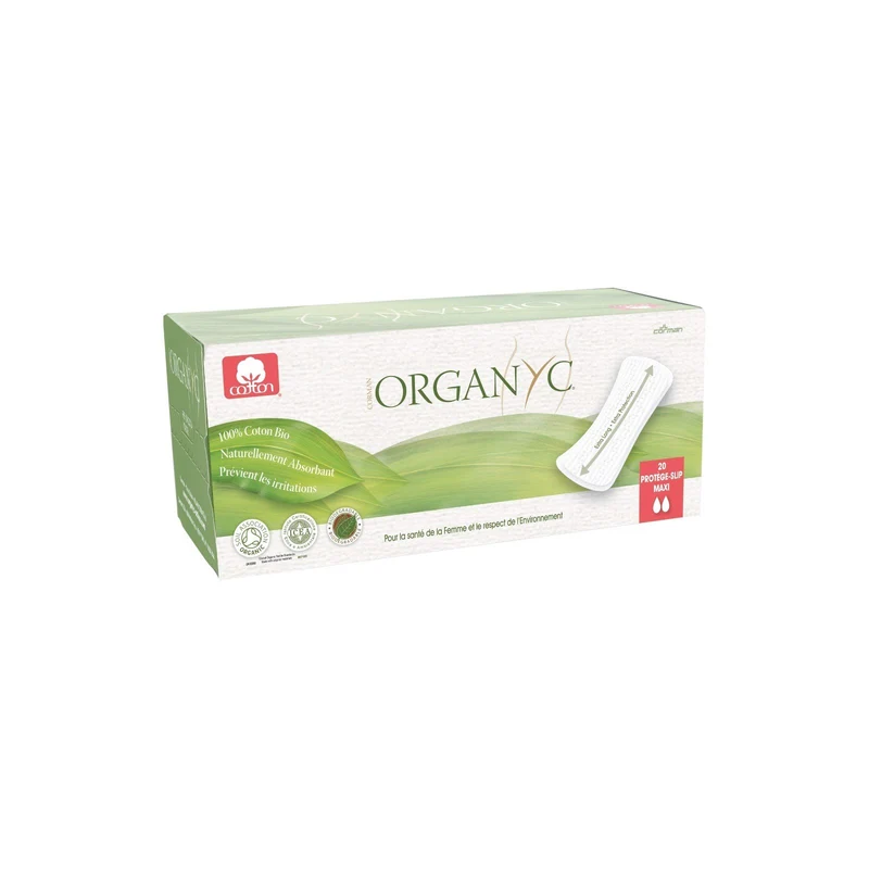 Protège-slips extra long - 20 unité(s)-Organyc