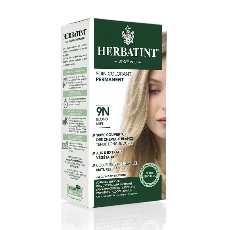 Coloration Blond miel-9N-170ml-Herbatint