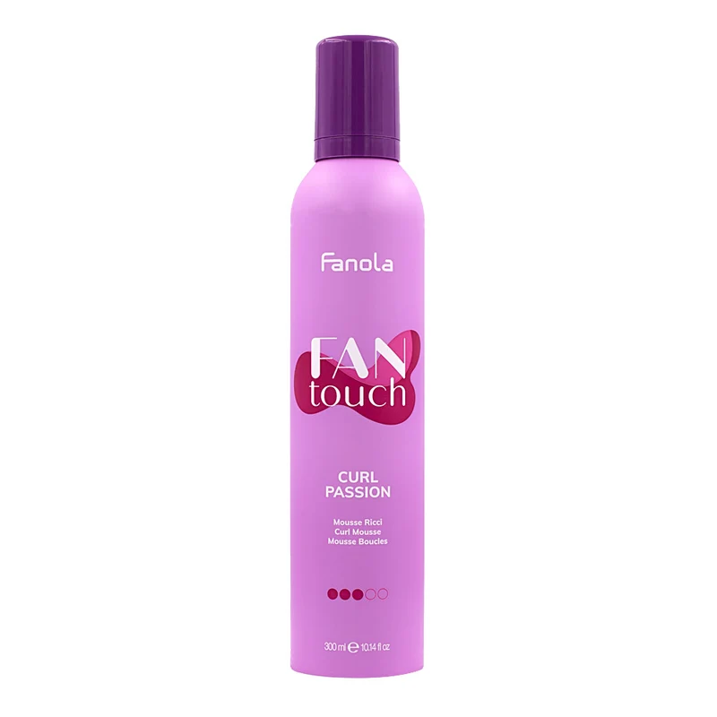 Fanola Fan Touch Curl Passion 300ml - mousse cheveux bouclés