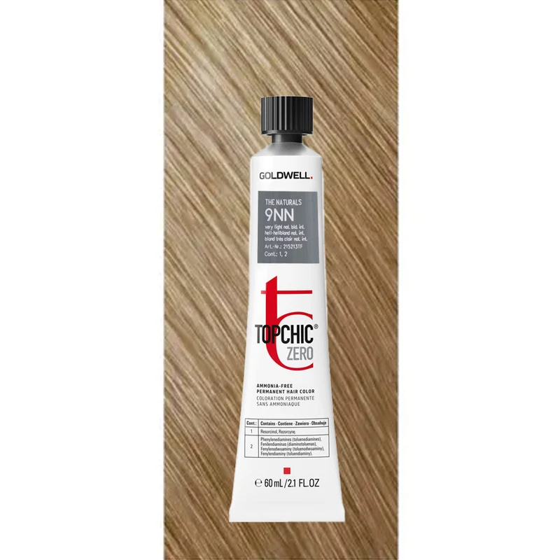 9NN Topchic Zero Very Light Naturale Blonde Intense tb 60ml - coloration permanente sans ammoniaque