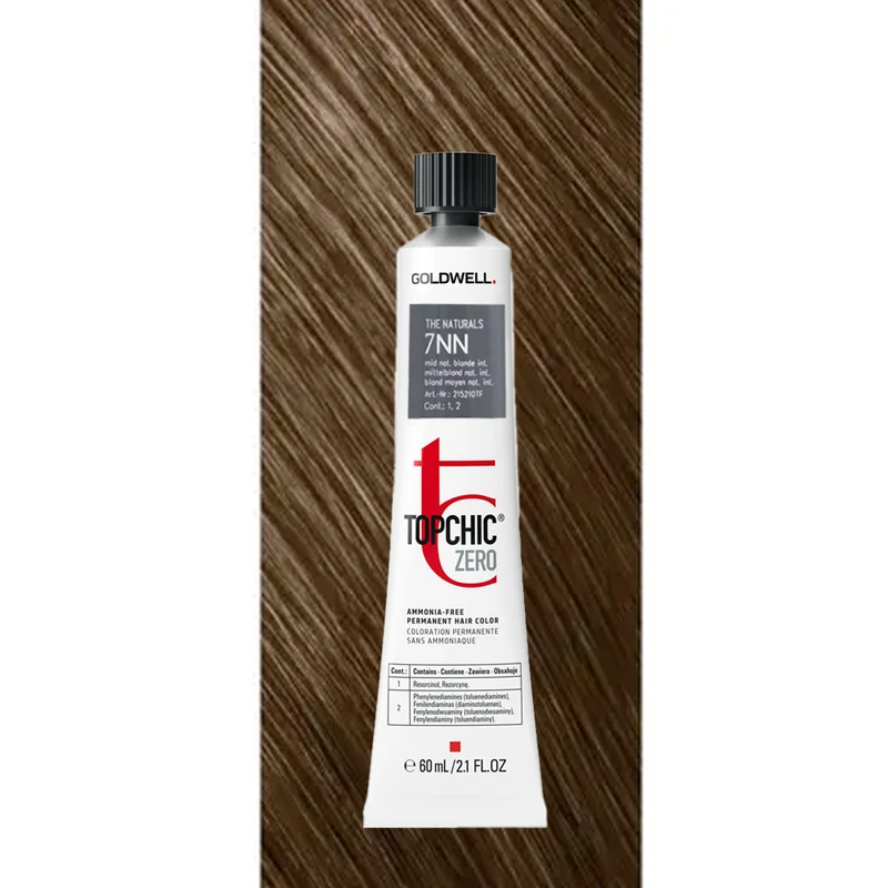 7NN Topchic ZeroMid Natural Blonde Intense tb 60ml - coloration permanente sans ammoniaque