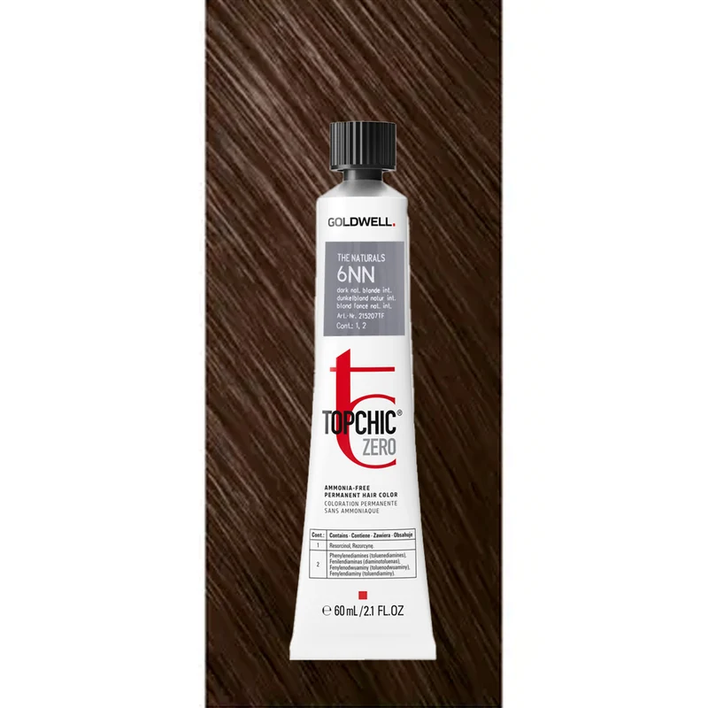 6NN Topchic Zero The Naturals Dark Natural Blonde Intense tb 60ml - coloration permanente sans ammoniaque