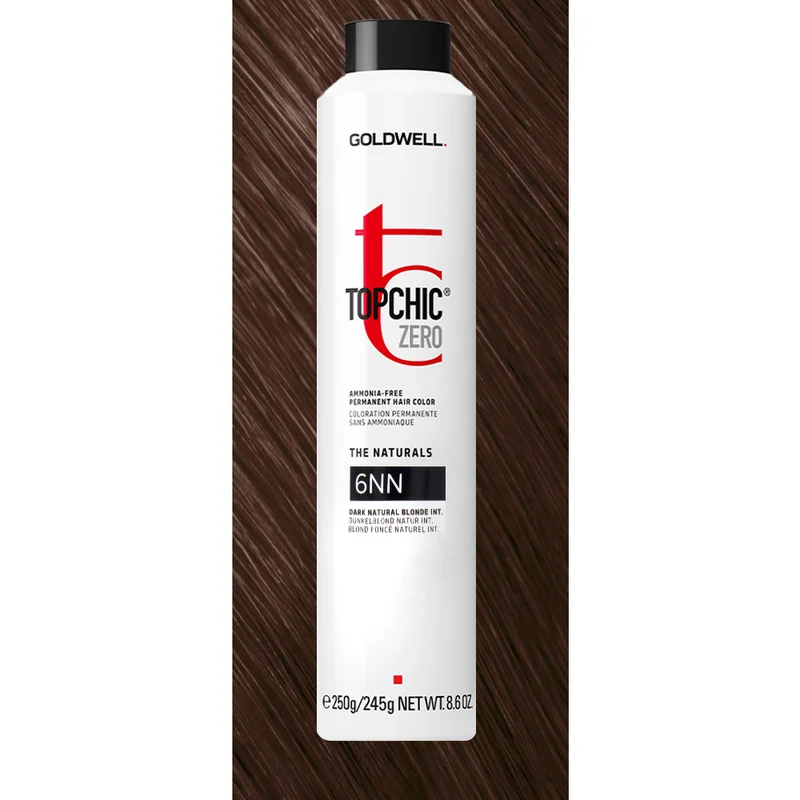 6NN Topchic Zero Dark Natural Blonde Intense Can 250ml - coloration permanente sans ammoniaque