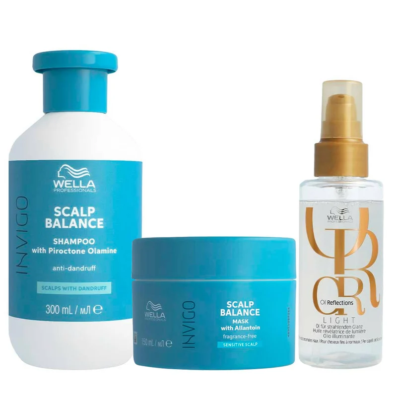 Wella Professionals Professionals Invigo Routine Antipelliculaire Complète