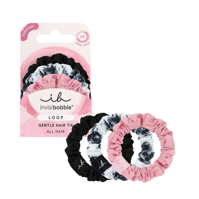 Invisibobble Loop Be Gentle - set de 3 chouchous doux