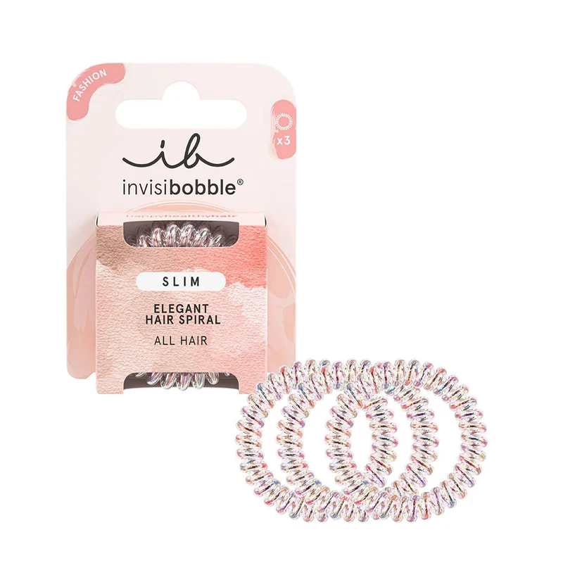 Invisibobble Slim Élastique Multicolor pour cheveux fins
