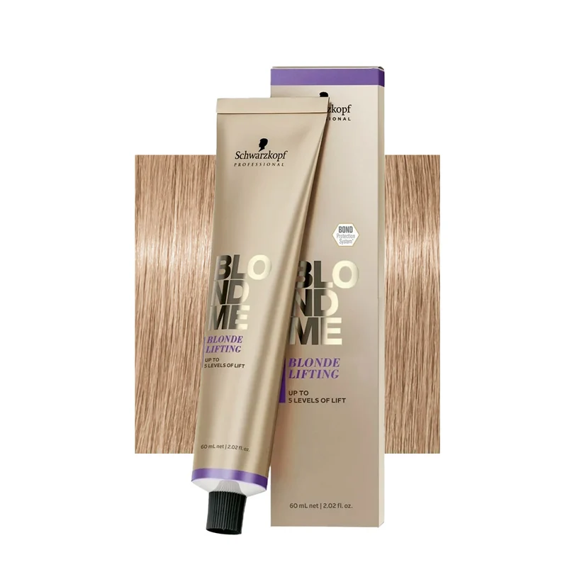Schwarzkopf BlondMe Blonde Lifting Ash 60ml - crème éclaircissante