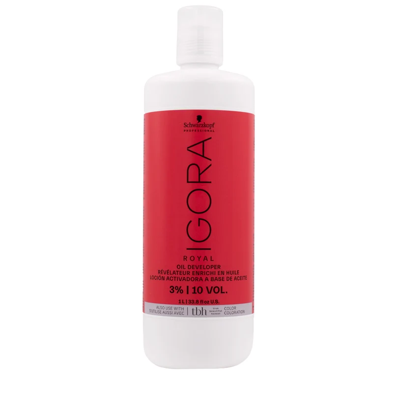 Schwarzkopf Igora Royal Oil Developer 3% 10 Vol. 1000ml - révélateur 10 volumes