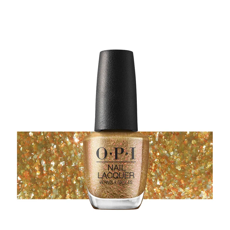 OPI Nail Lacquer Terribly Nice HRQ02 Five Golden Flings 15ml - vernis à ongles