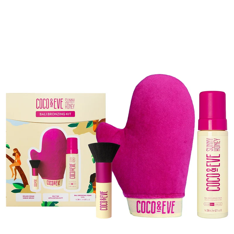 Coco & Eve Bali Bronzing Kit Dark - coffret