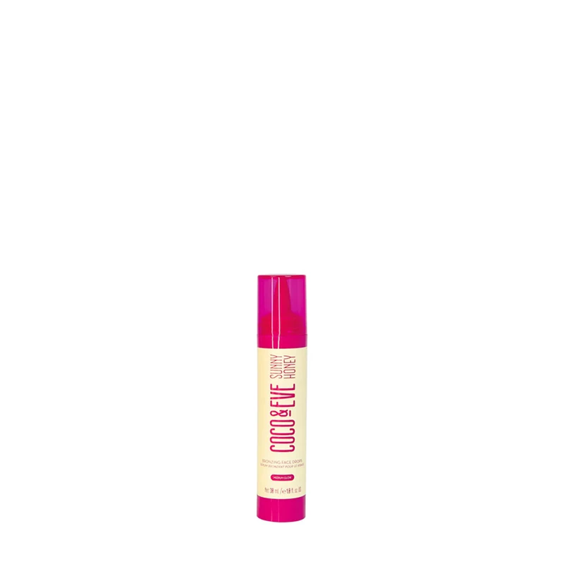 Coco & Eve Sunny Honey Bronzing Face Drops Medium Glow 30ml - gouttes autobronzantes pour le visage