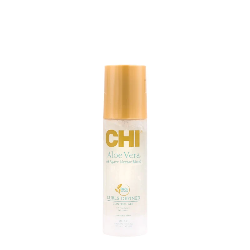 CHI Aloe Vera Curls Defined Control Gel 147ml - gel de contrôle des boucles