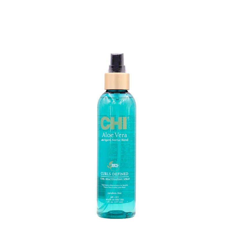 CHI Aloe Vera Curl Reactivating Spray 177ml - spray réactivateur de boucles