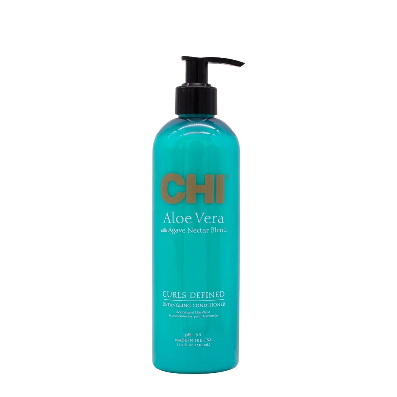 CHI Aloe Vera Curls Defined Detangling Conditioner 340ml - conditionneur démêlant pour boucles