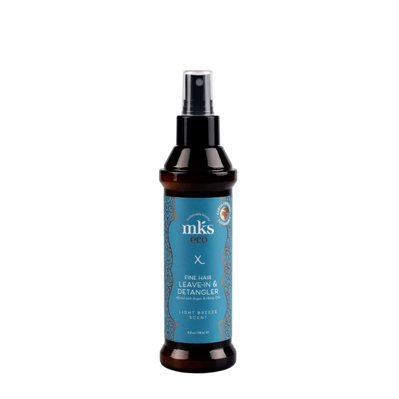 MKS Eco X Fine Hair Leave In & Detangler Light Breeze Scent 120ml - soin capillaire cheveux fins
