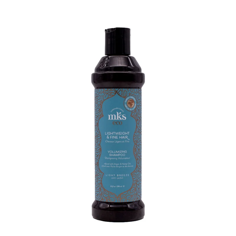 MKS Eco Nourish Fine Hair Shampoo Light Breeze Scent 296ml - shampoing cheveux fins