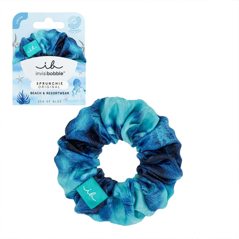 Invisibobble Sprunchie Bikini Sea Of Blues - chouchou