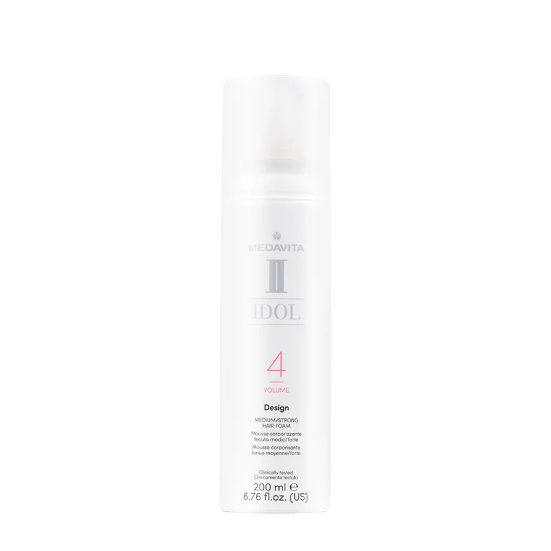 Medavita Idol Volume Design Medium/Strong Hair Foam 200ml - mousse volumatrice tenue moyenne-forte