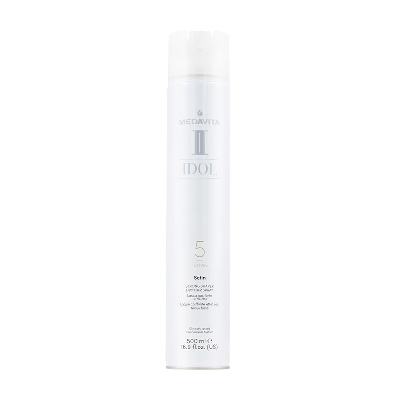 Medavita Satin Strong Shaper Dry Hair Spray 5 500ml - laque ultra-sèche