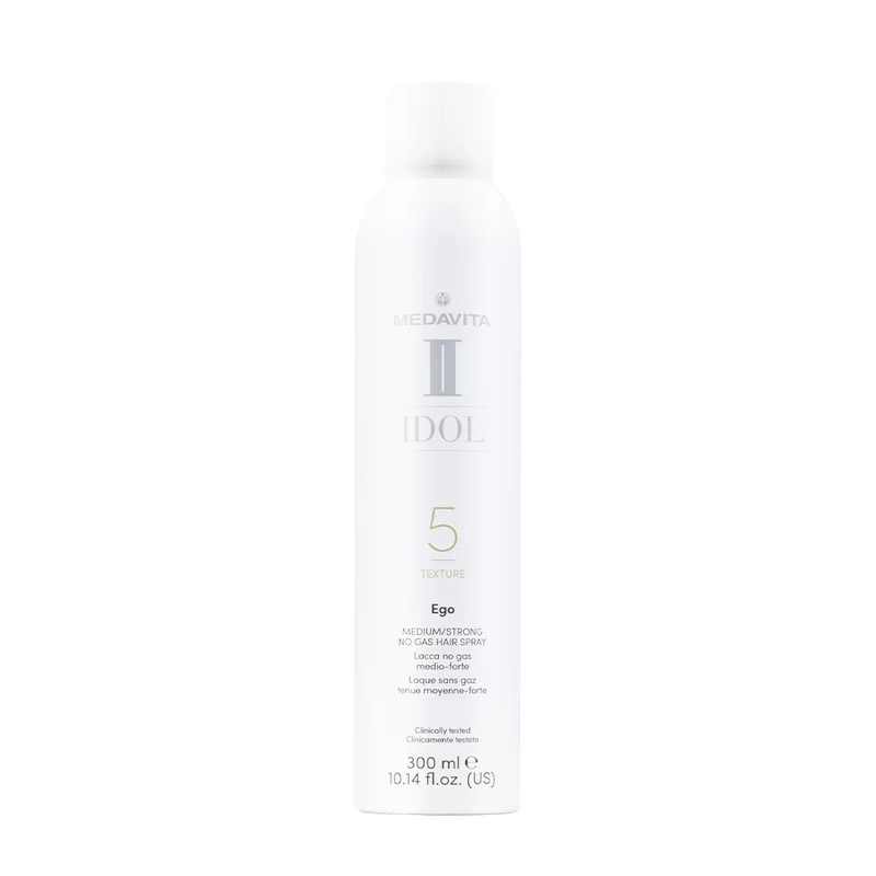 Medavita Idol Texture Ego Medium/Strong No Gas Hair Spray 5 300ml - laque sans gaz tenue moyenne-forte