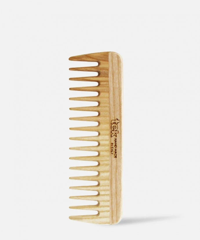 Peigne démêloir dents larges Frêne naturel-Tek
