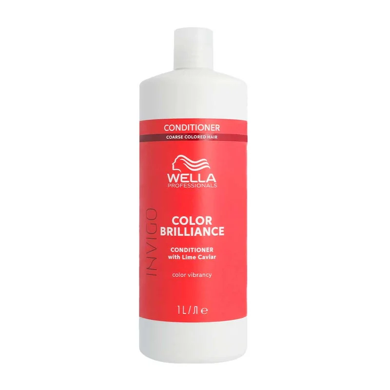 Wella Invigo Color Brilliance Coarse Vibrant Color Conditioner 1000ml - après-shampooing cheveux épais