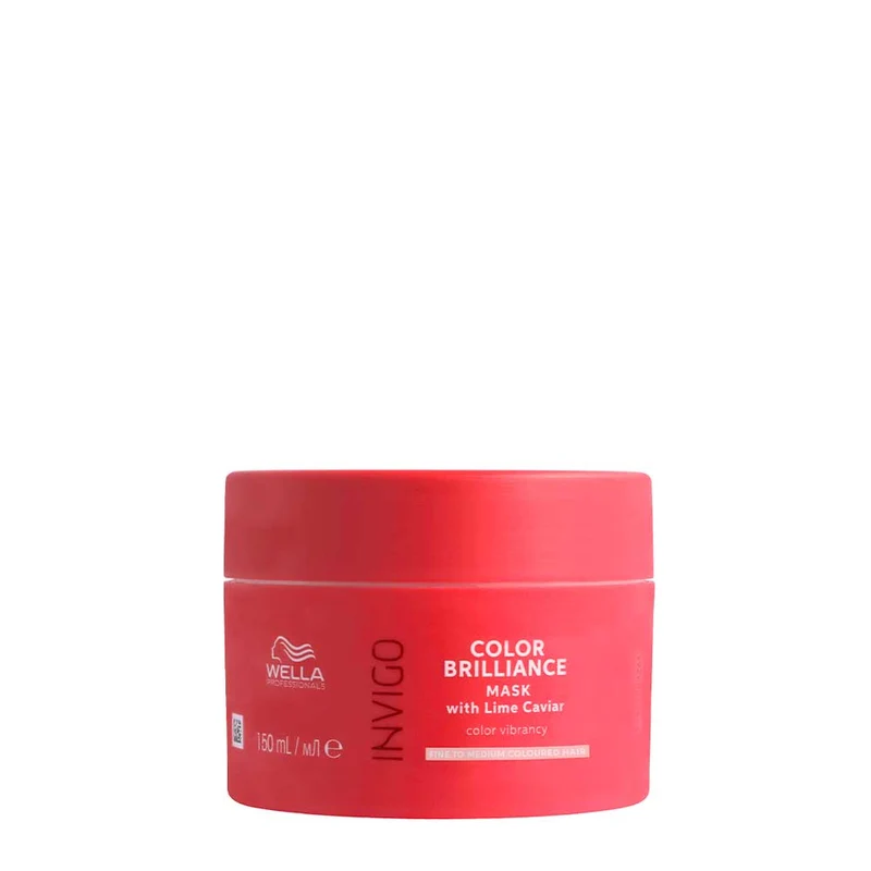Wella Invigo Color Brilliance Fine Vibrant Color Mask 150ml - masque cheveux normaux à fins
