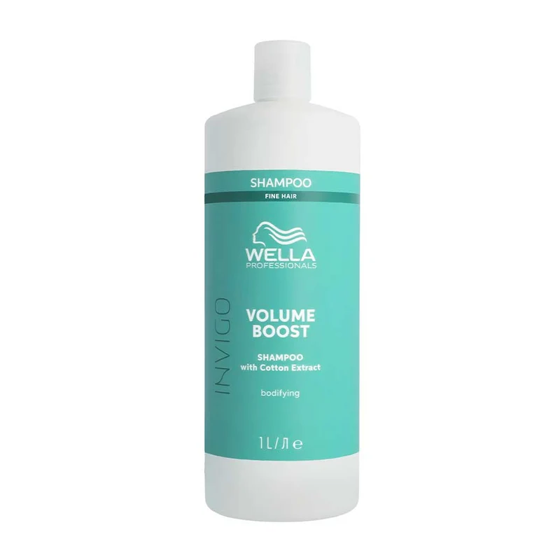Wella Invigo Volume Boost Shampoo 1000ml - shampooing cheveux fins