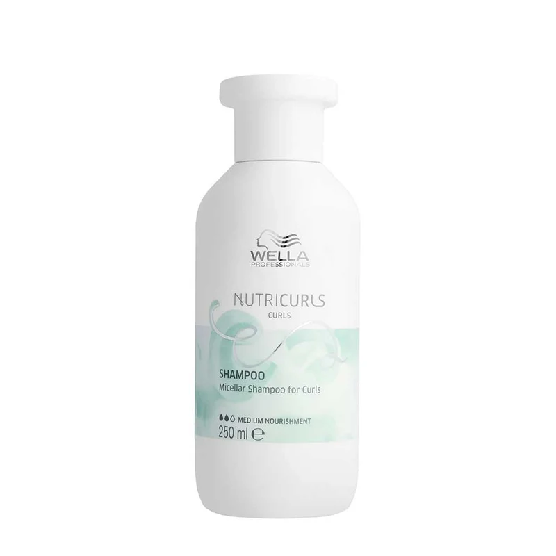 Wella Nutricurls Micellar Shampoo 250ml - shampooing cheveux bouclés