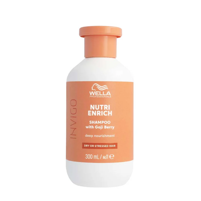 Wella Invigo Nutri Enrich Deep Nourishing Shampoo 300ml - shampoing cheveux secs et stressés