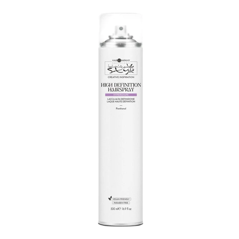 Hair Company Inimitable Style High Definition Hair Spray 500ml - laque haute définition