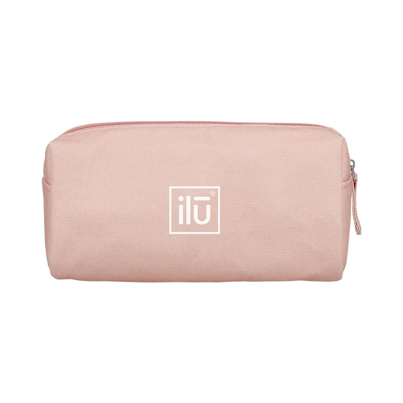 ilū Cotton Beauty Bag Orange - pochette de maquillage