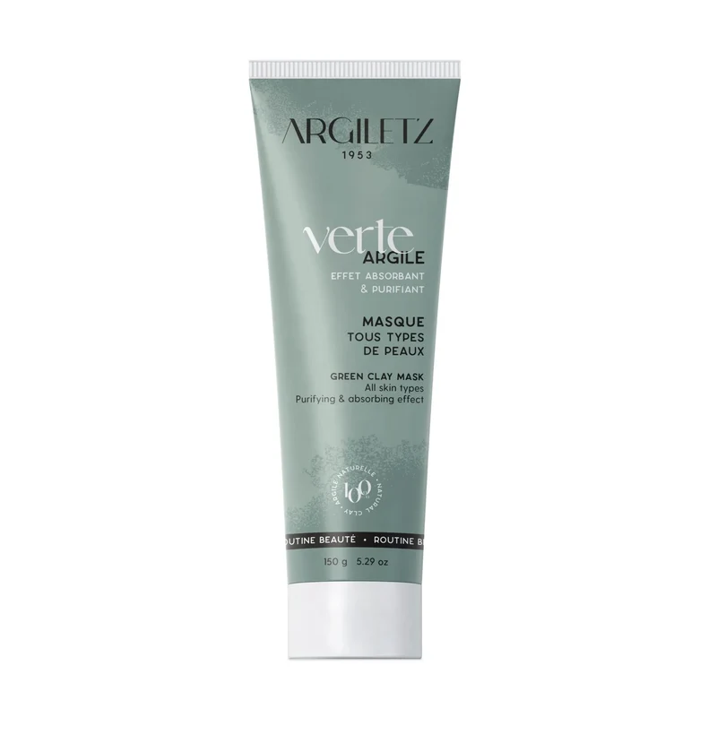 Tube d'Argile Verte -PRÊTE À L'EMPLOI-150 et 400g-Argiletz