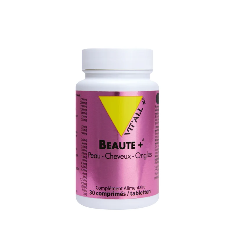 Beauté Plus-peau cheveux et ongles-30 comprimés-Vit'all+