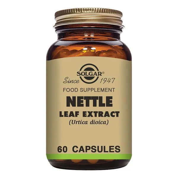 Extrait de feuille d'ortie Solgar (60 Capsules)