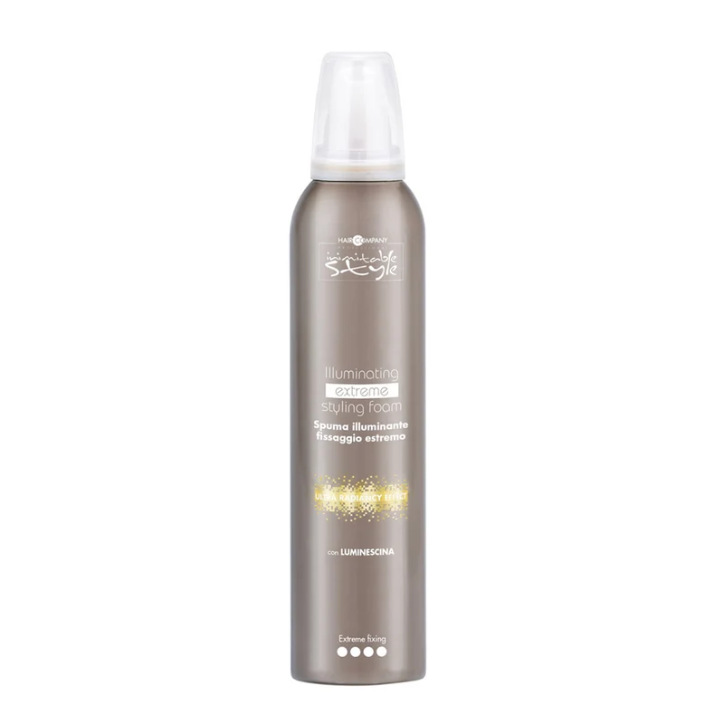 Hair Company Inimitable Style Extreme Styling Foam 250ml - mousse illuminatrice tenue extrême